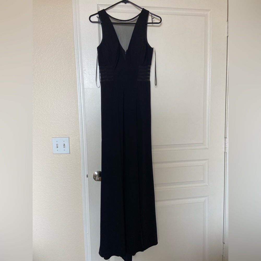 Laura - Black Long Dress Size 6 Petite